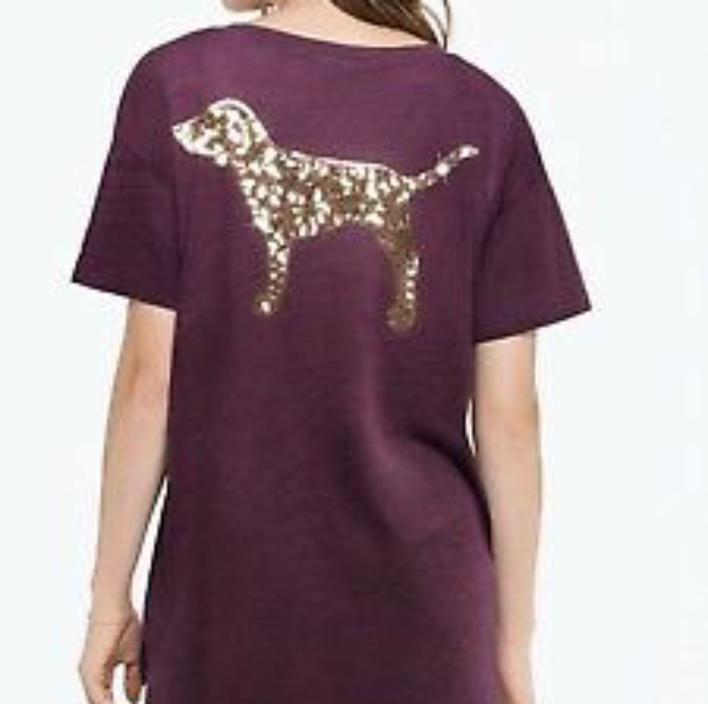 Pink-Vs Bling Tee M - Picture 2 of 5